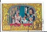 Timbre: 25&egrave;me anniv de l'accession au tr&ocirc;ne de Elisabeth II
