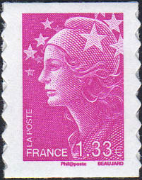Timbre: Type Marianne de Beaujard
