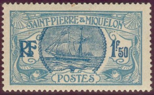 Timbre: Bateau de p&ecirc;cheur