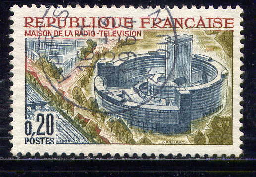Timbre: Maison Radiodiffusion T&eacute;l&eacute;vision Paris