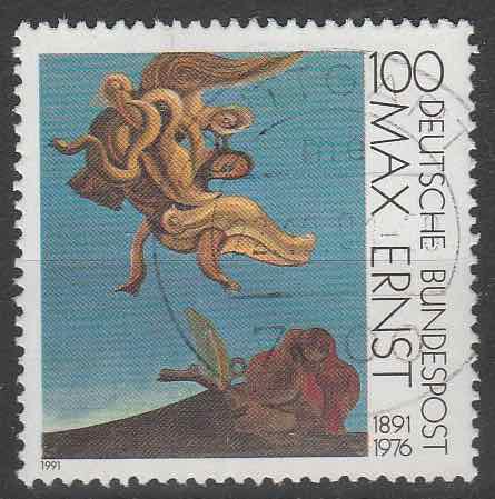 Timbre: Centenaire de la naissance de Max Ernst