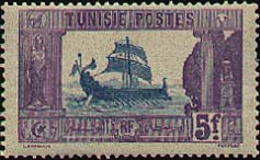 Timbre: Galere carthaginoise