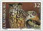 Timbre: Hibou grand duc