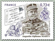 Timbre: Augustin Alphonse Marty