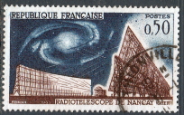 Timbre: Radiot&eacute;lescope de Nan&ccedil;ay
