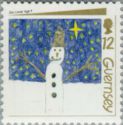 Timbre: Bonhomme de neige Noel