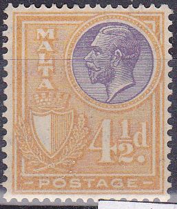 Timbre: Georges V l&eacute;gende POSTAGE