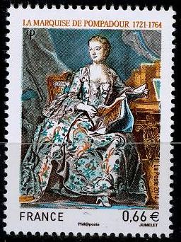 Timbre: Marquise de Pompadour
