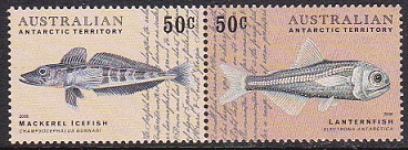 Timbre: Maquereau des glaces et poisson-Lanterne