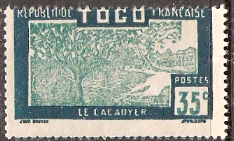 Timbre: Le cacaoyer