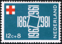 Timbre: Centenaire de la Croix-Rouge