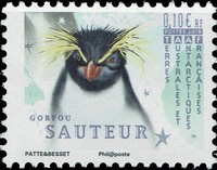 Timbre: Gorfou sauteur