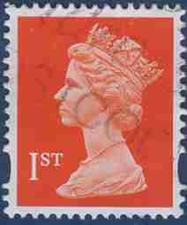 Timbre: Reine Elisabeth II 1st 