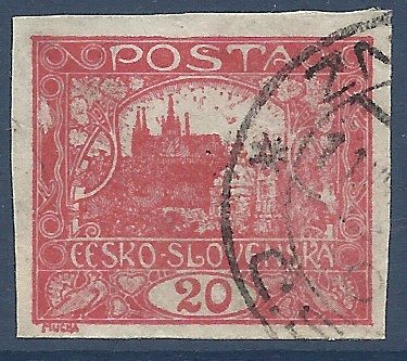 Timbre: Vue du Hradcany