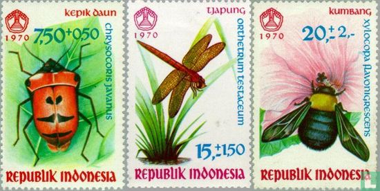 Timbre: Insectes