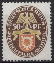 Timbre: Armoiries de Schaumbourg-Lippe