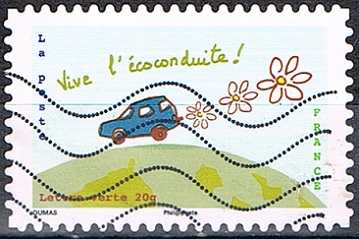 Timbre: Environnement : Vive l'&eacute;coconduite