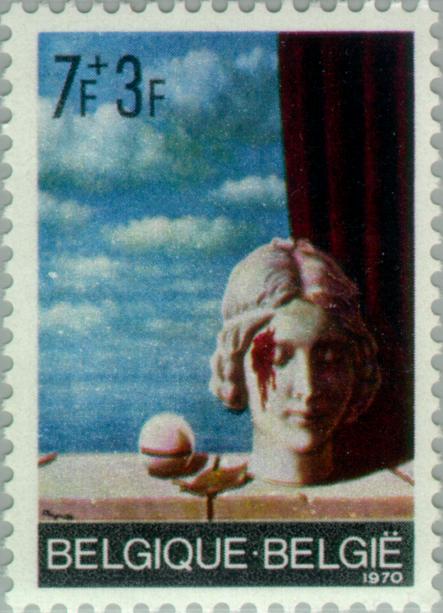 Timbre: Tableau de Paul Delvaux
