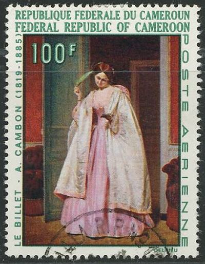 Timbre: Le billet, par A.Cambon