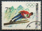 Timbre: J.O. de Grenoble : saut &agrave; skis