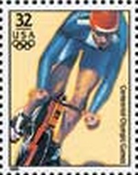 Timbre: Jeux olympiques d'Atlanta -- cyclisme