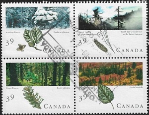 Timbre: For&ecirc;ts canadiennes