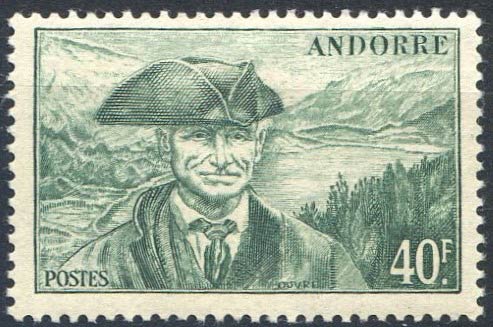 Timbre: Viguier et le lac d'engolasters
