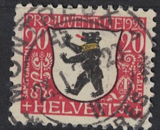 Timbre: Blason de Saint-Gall