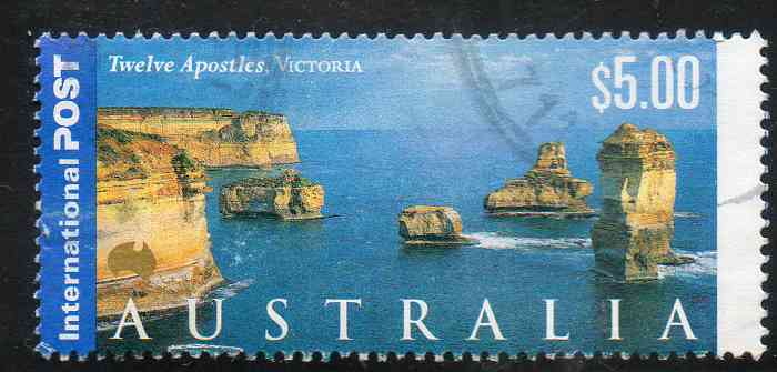 Timbre: Great Ocean Road : Les douze Ap&ocirc;tres 