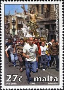 Timbre: Procession avec portage