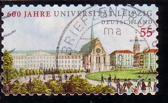 Timbre: 600 ans d'universit&eacute; de Leipzig 