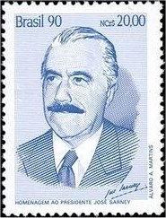 Timbre: Président José Sarney