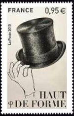 Timbre: Chapeaux  Le haut de forme
