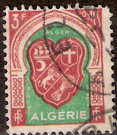 Timbre: Armoiries d'Alger
