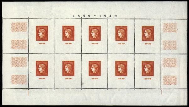 Timbre: Exposition du centenaire du Timbre
