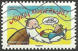 Timbre: Bonne anniversaire