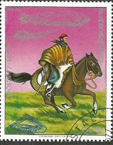 Timbre: Luposta '77 Berlin - Gaucho Argentin