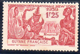 Timbre: Exposition internationale de New York 1939.
