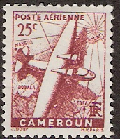 Timbre: Avion et carte