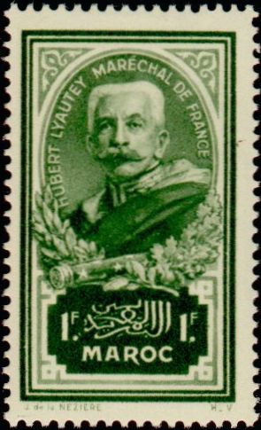 Timbre: Mar&eacute;chal Lyautey