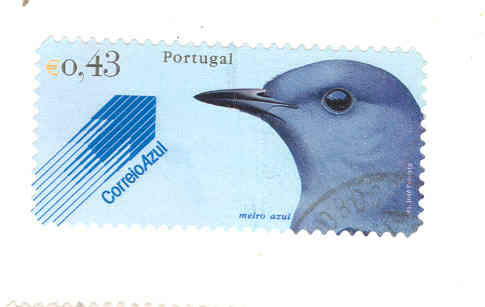 Timbre: T&ecirc;te d'oiseau