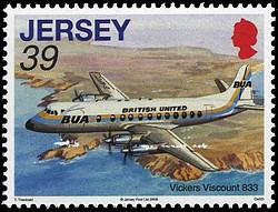 Timbre: Vickers Viscount 833