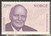 Timbre: Lauréats norvégiens de Prix Nobel