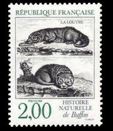 Timbre: Nature de France - Loutre