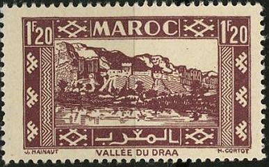 Timbre: Vall&eacute;e du Draa