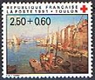 Timbre: Au profit de la Croix Rouge : Toulon