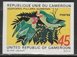 Timbre: Agapornis Pullaria Guinessis