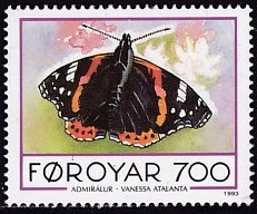 Timbre: Vanessa atalanta