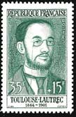 Timbre: Toulouse-Lautrec.