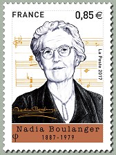 Timbre: Nadia boulanger